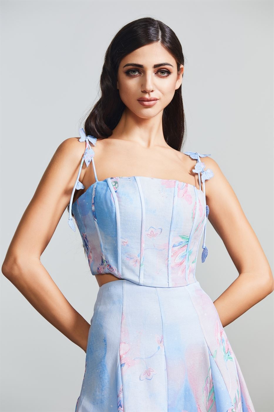 Printed Cropped Top - Femi9 EG