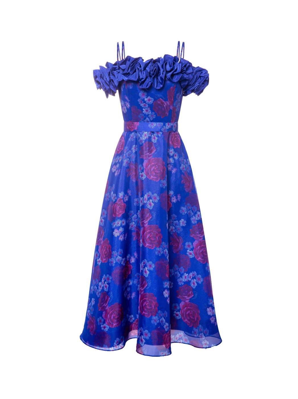 Printed Off-Shoulder Dress - Femi9 EG