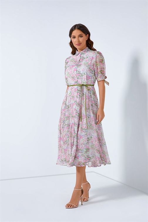Allover Printed Dress - Femi9 EG