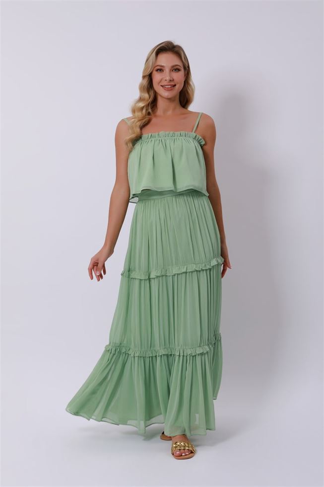 Tiered High Rise Skirt - Femi9 EG