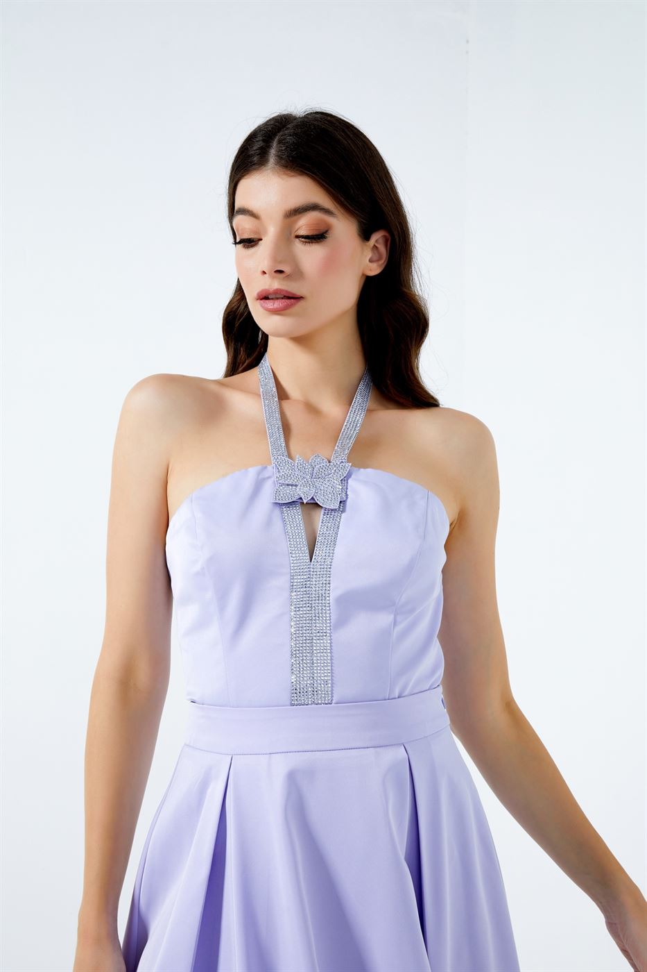 Embellished Bustier Top - Femi9 EG