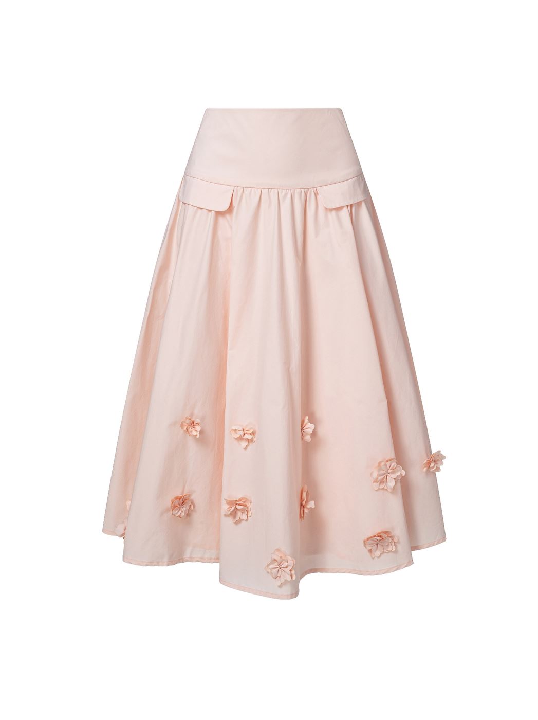Floral Classic Cotton Skirt - Femi9 EG