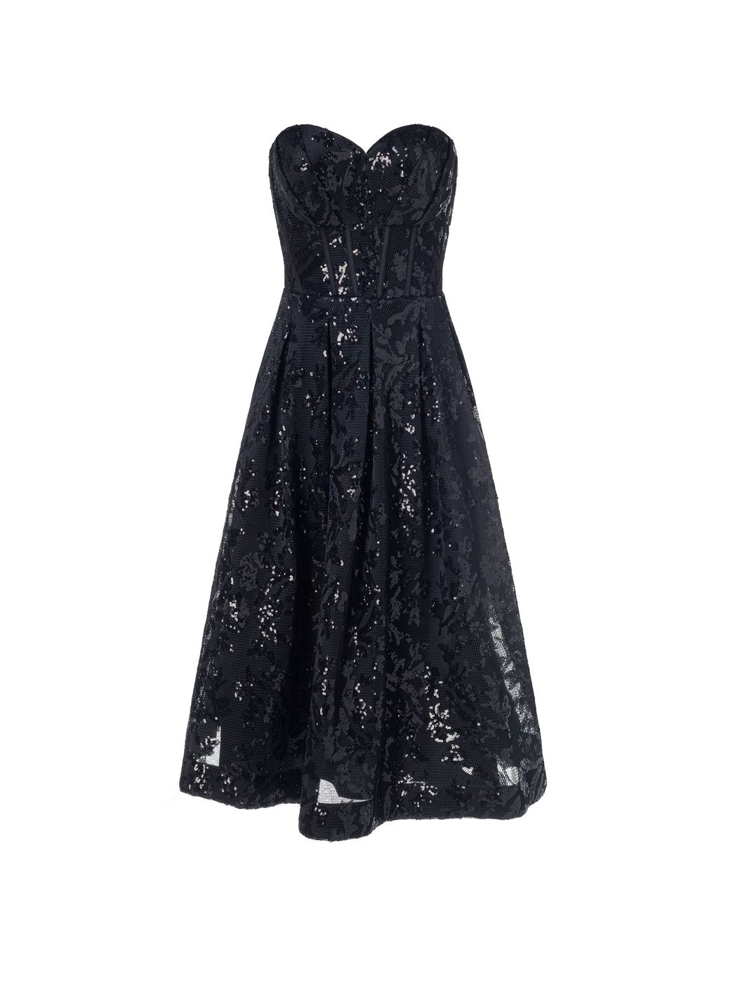 Embellished Mesh Dress - Femi9 EG