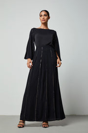 Embellished Maxi Skirt - Femi9 EG