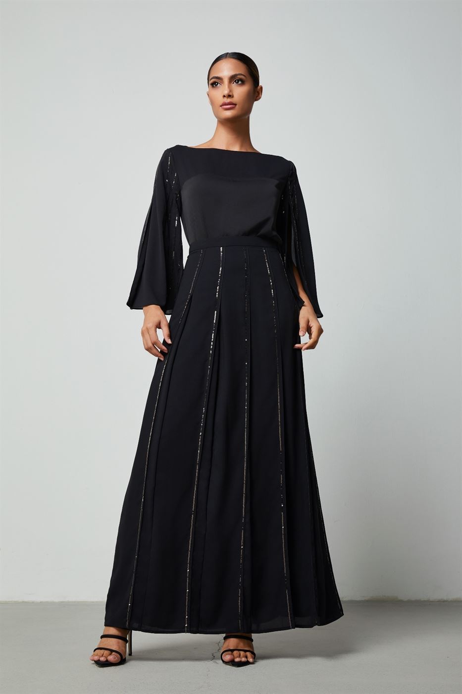 Embellished Maxi Skirt - Femi9 EG