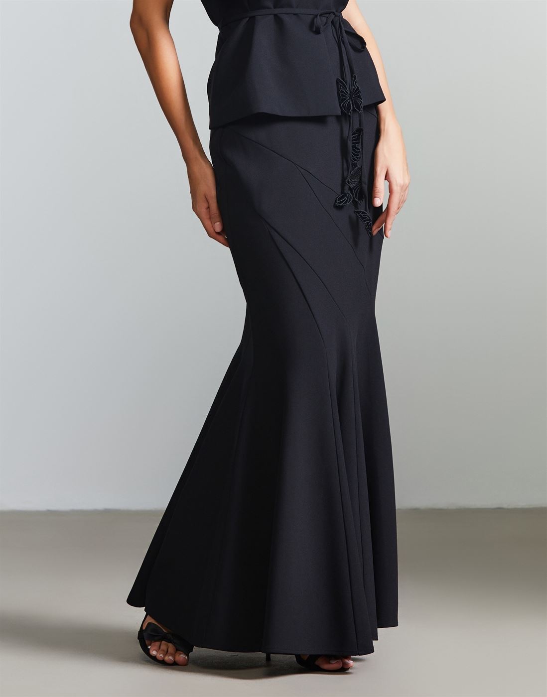 Mid Waist Asymmetrical Skirt - Femi9 EG