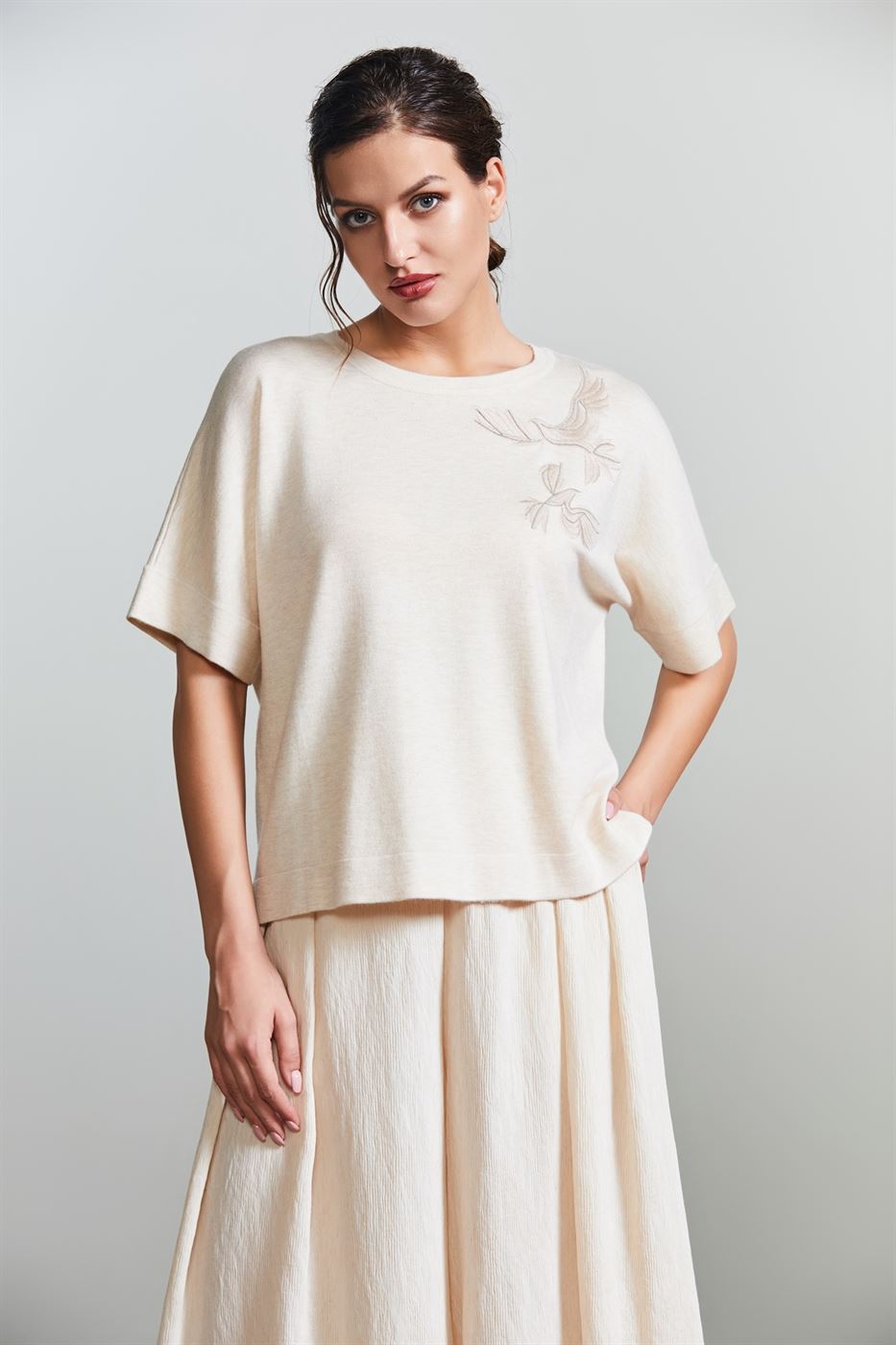 Bird Printed Top - Femi9 EG