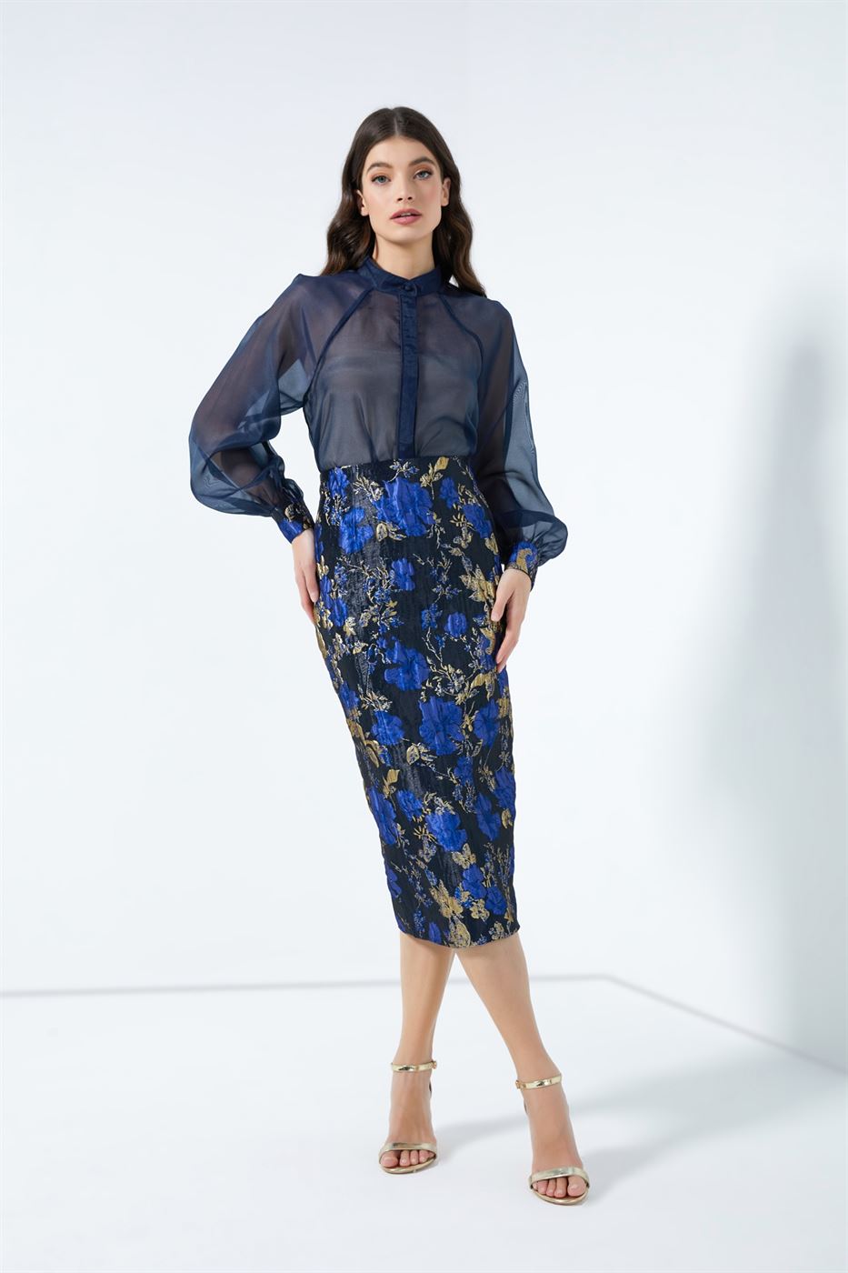 Brocade Skirt - Femi9 EG