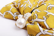 Printed Bow Hair Clip - Femi9 EG
