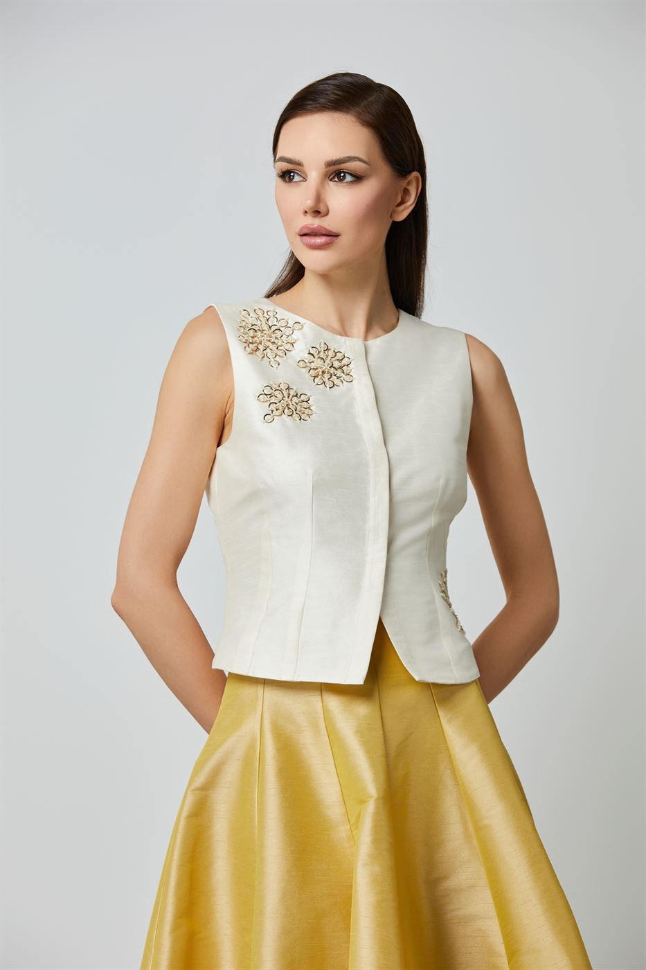 Embellished Waistcoat - Femi9 EG