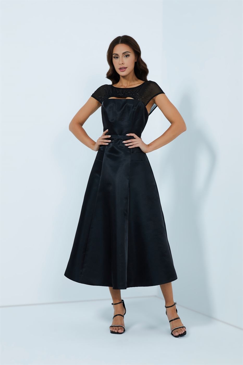 Dress With Deading Details - Femi9 EG