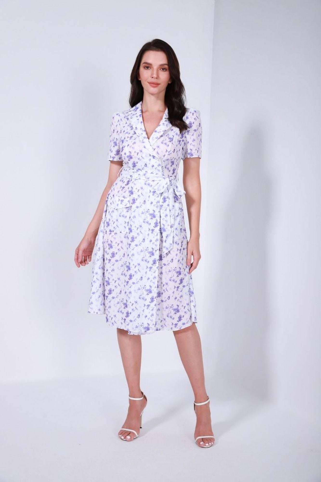 Floral Wrap Dress - Femi9 EG