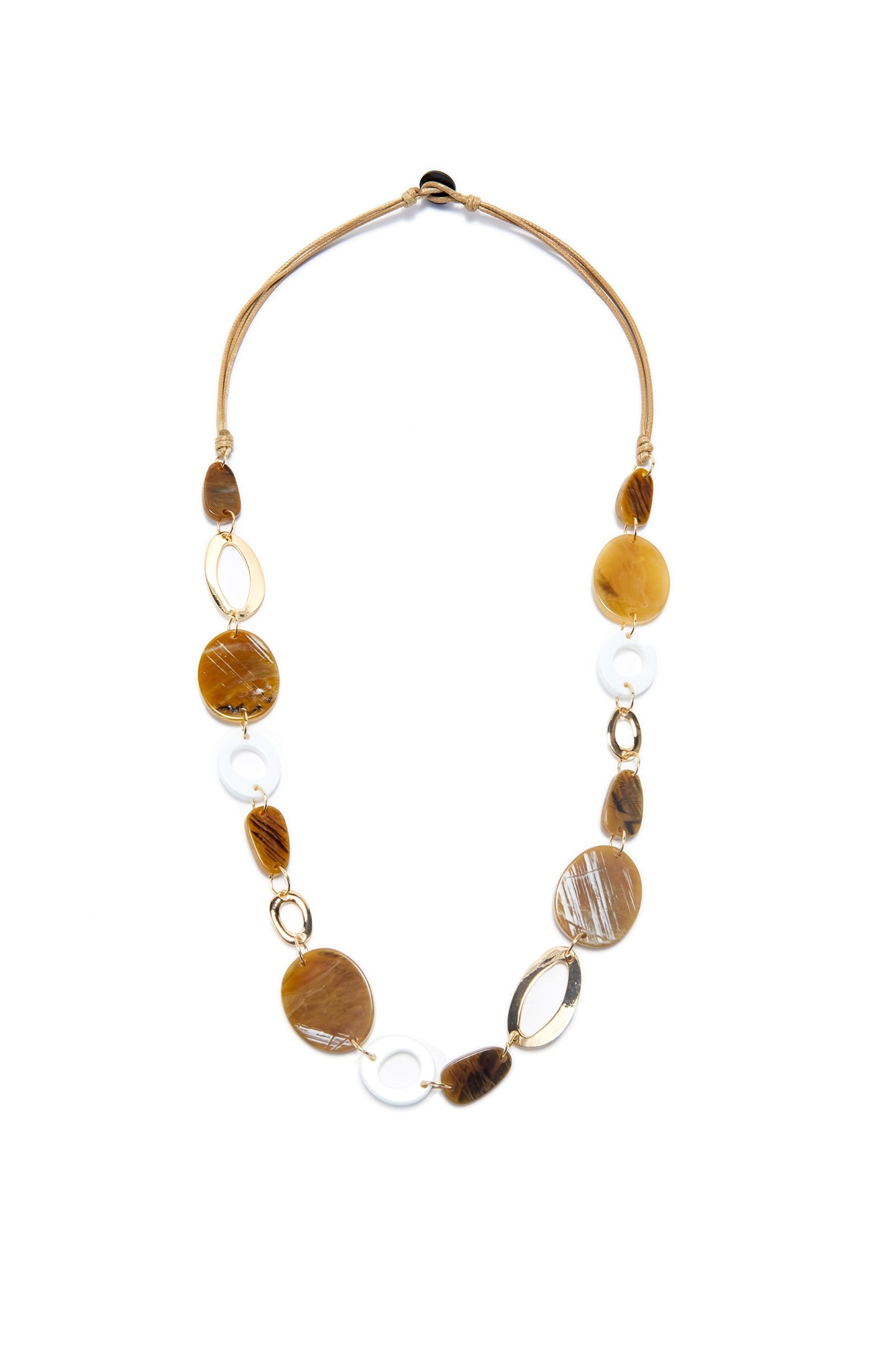 Long Length Blue Tone Necklace - Femi9 EG