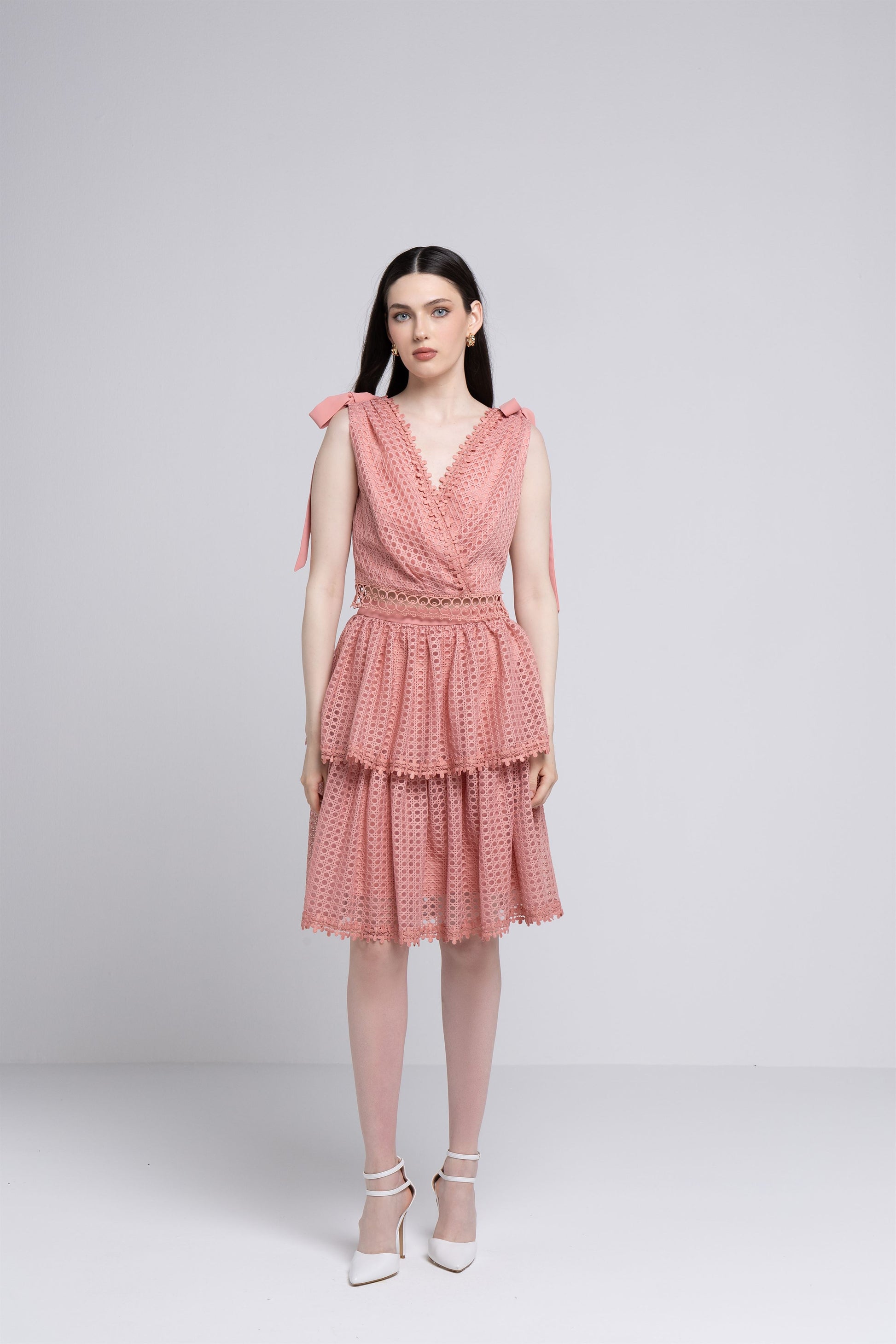 Tiered Lace Skirt - Femi9 EG