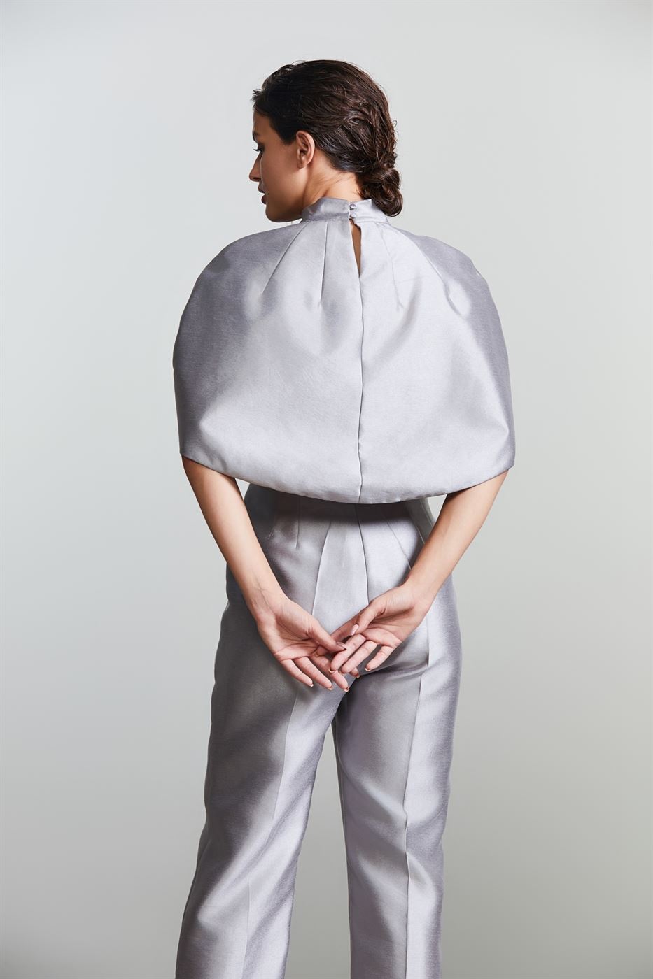 Embellished Cape Top - Femi9 EG