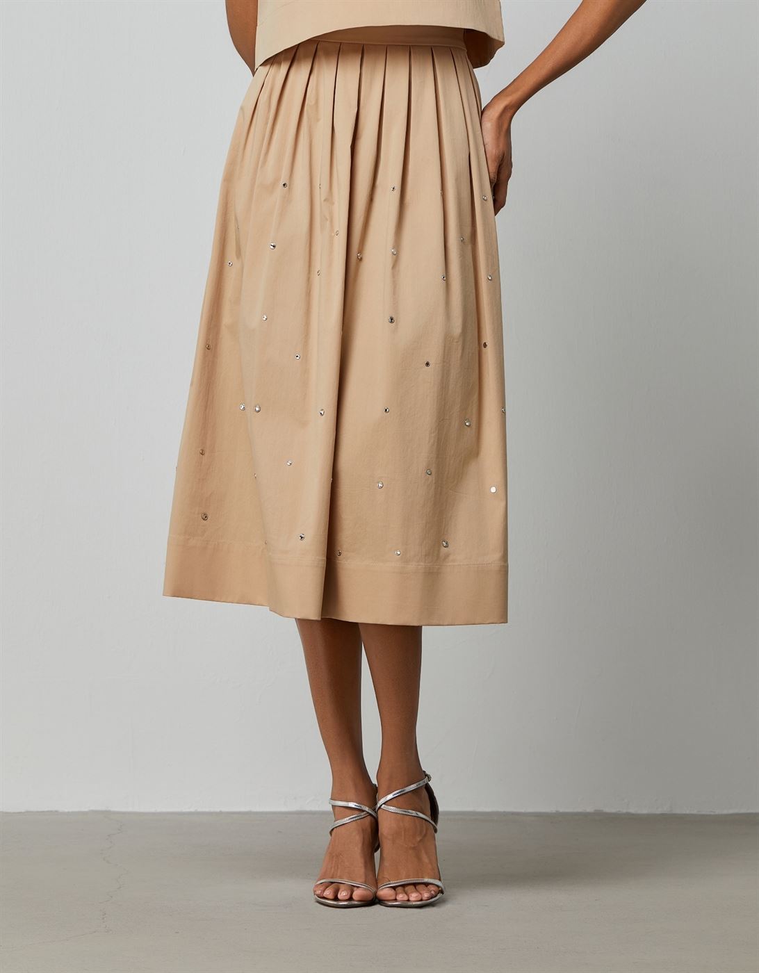 Embellished Details Skirt - Femi9 EG