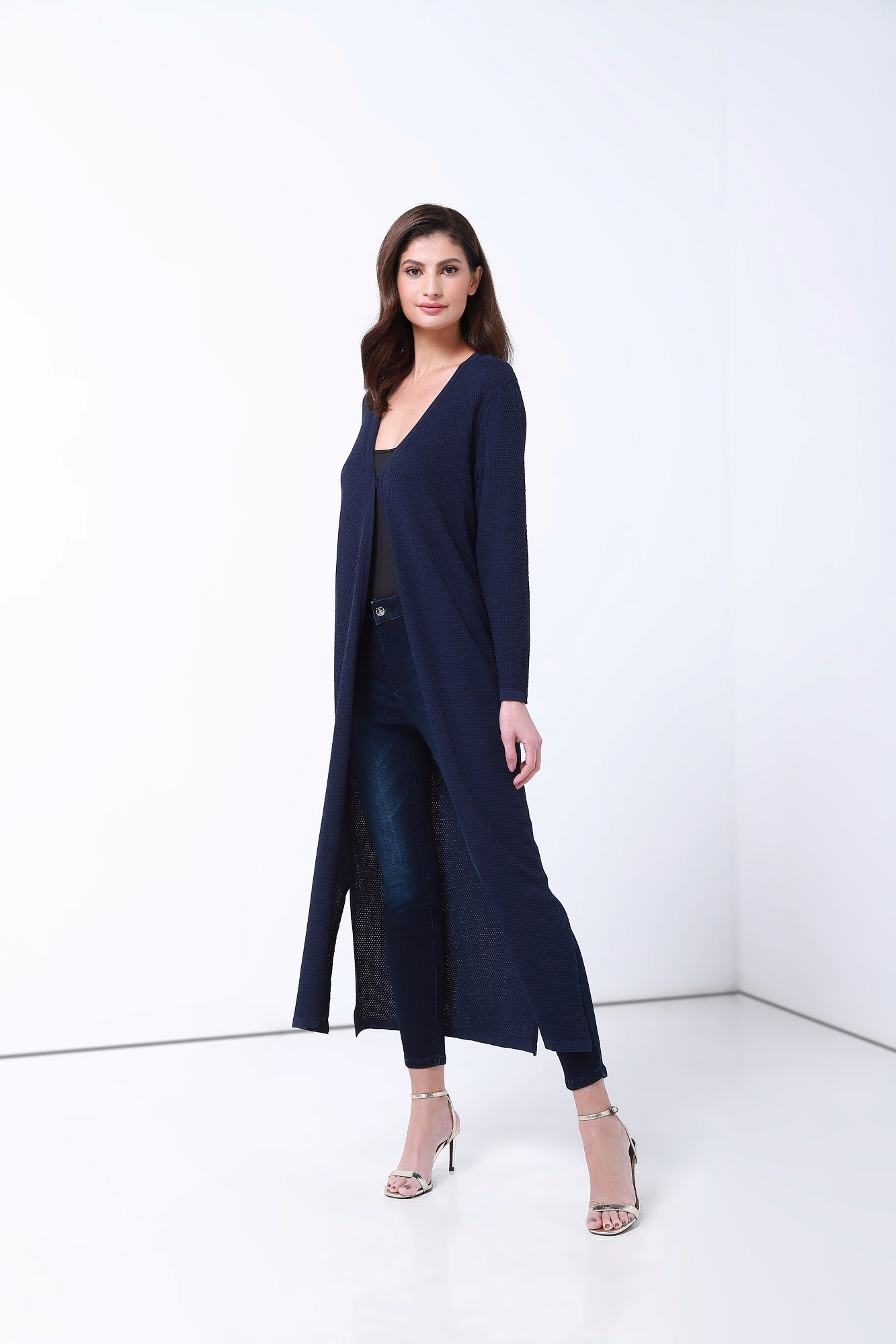 Unique Knitted Design Cardigan - Femi9 EG