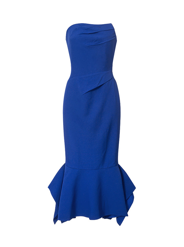 Strapless Midi Dress - Femi9 EG