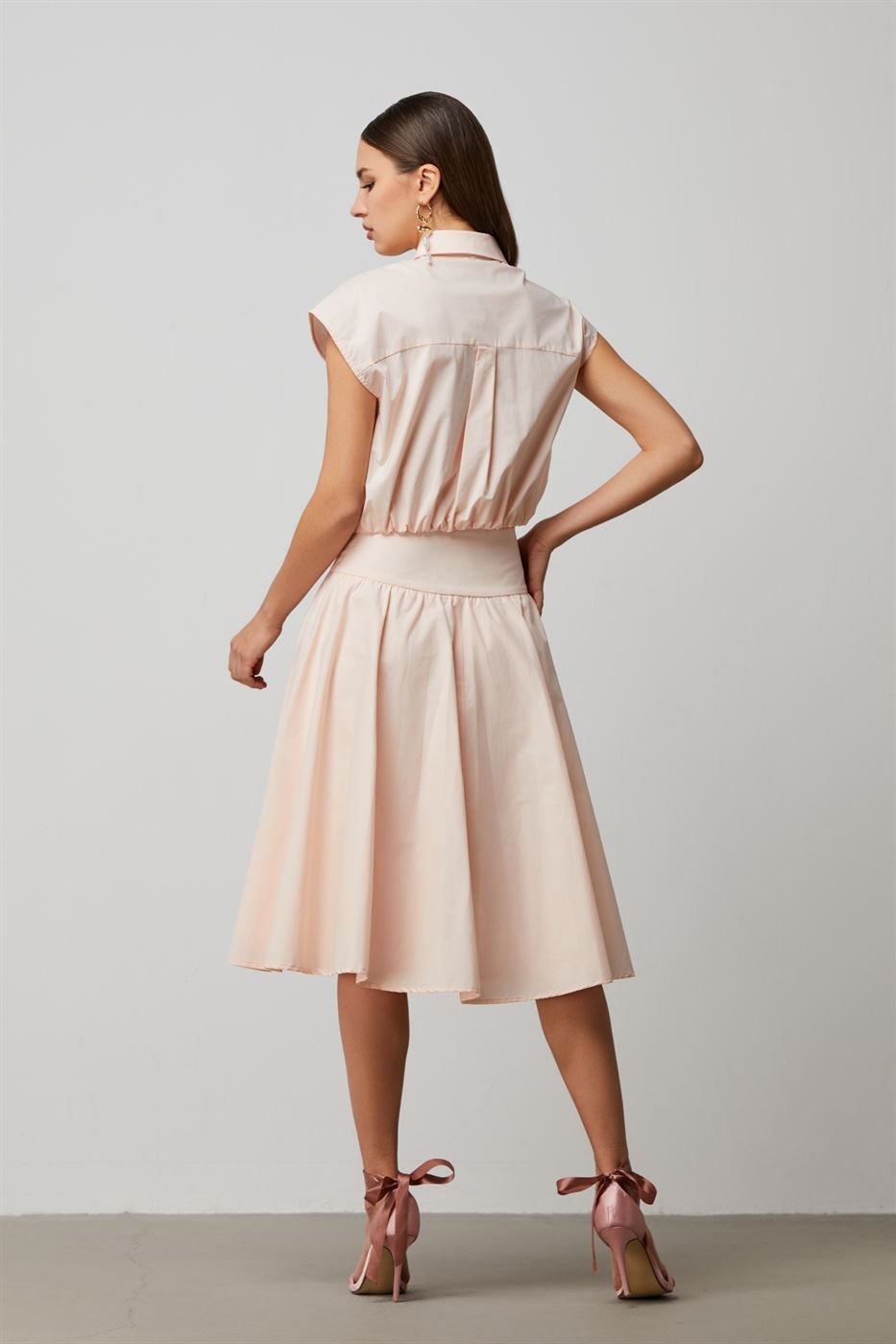 Floral Classic Cotton Skirt - Femi9 EG