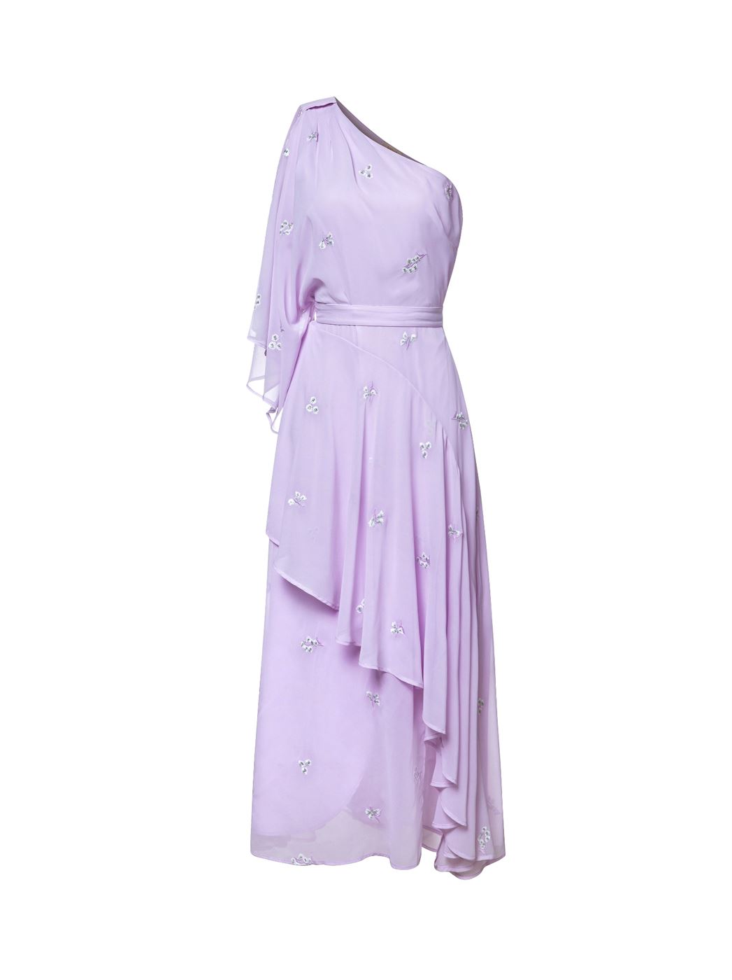 One-Sleeve Asymmetrical Dress - Femi9 EG
