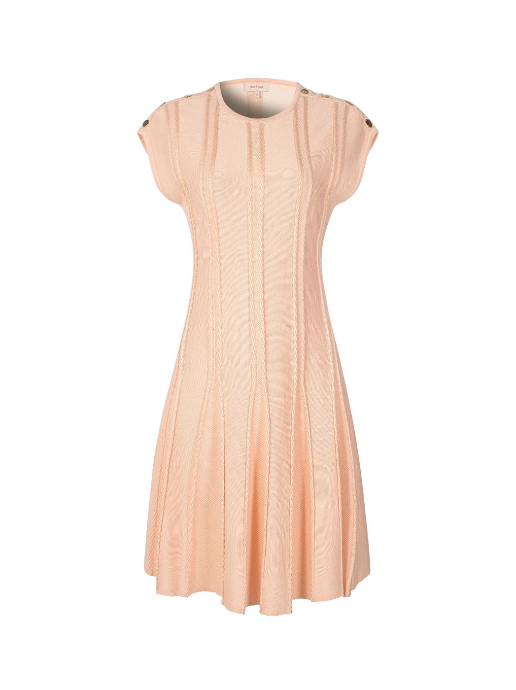 Midi A-Line Knit Dress - Femi9 EG
