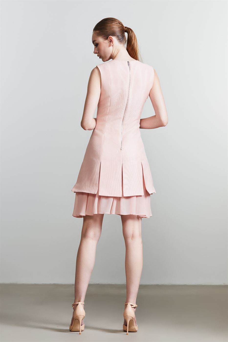Chiffon Layer Hem Dress - Femi9 EG