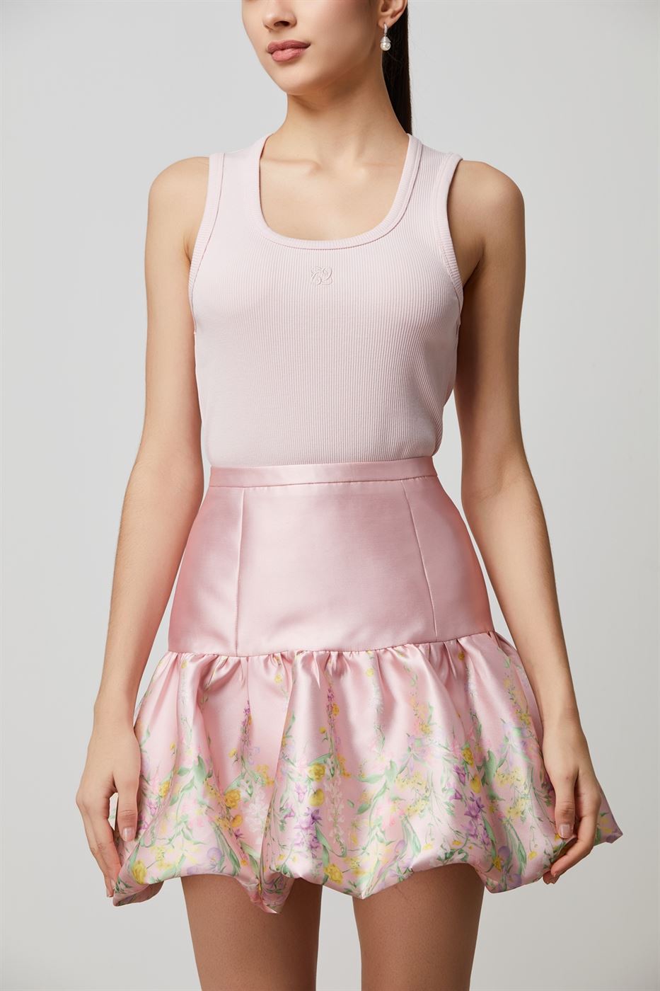 Top With Embroidery Logo - Femi9 EG