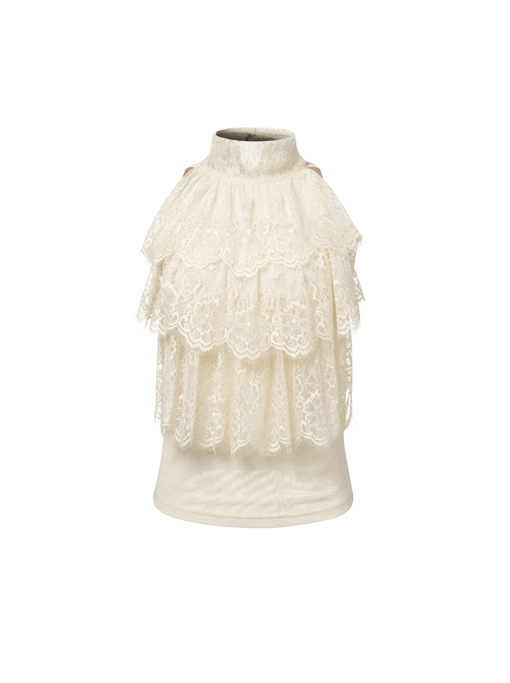 Lace Ruffle Top - Femi9 EG