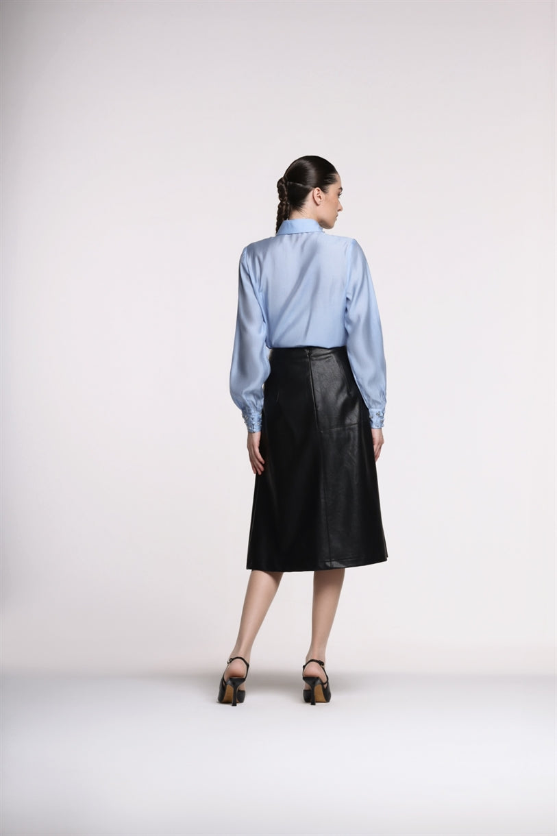 A Shape Pu Skirt - Femi9 EG