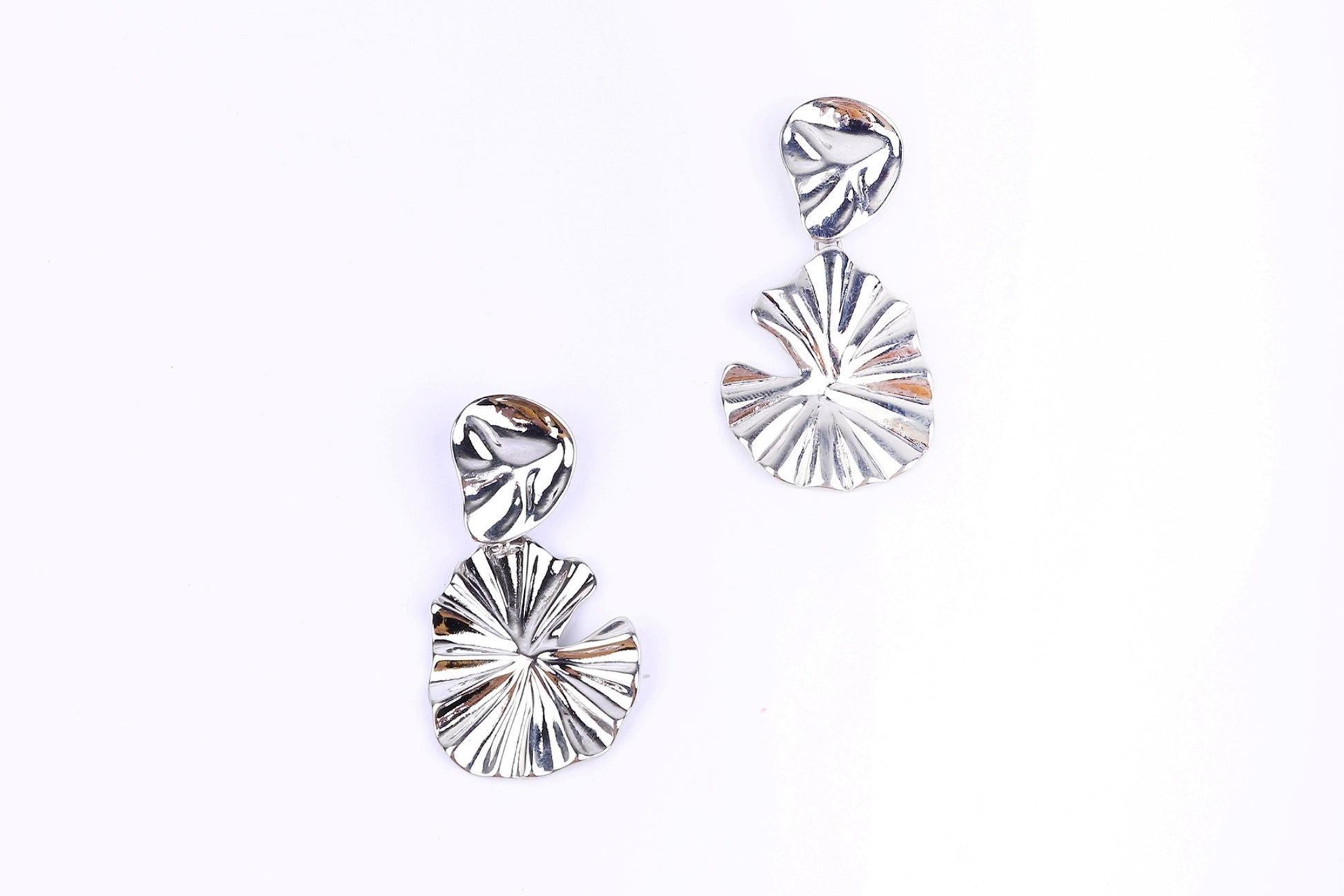 Metallic Drop Earrings - Femi9 EG