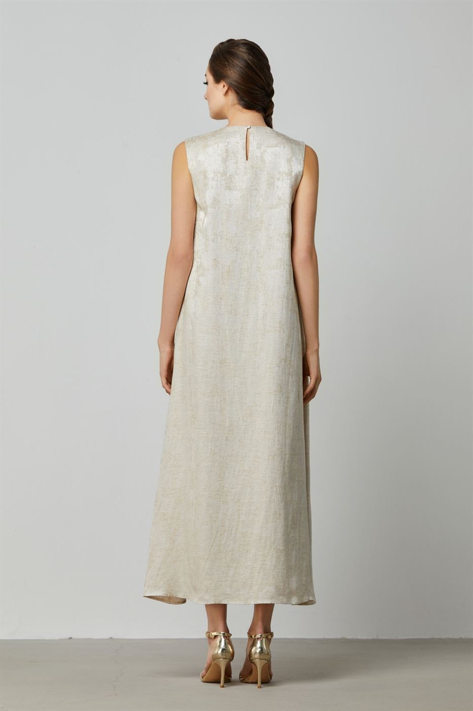 Embellished A Shape Kaftan - Femi9 EG