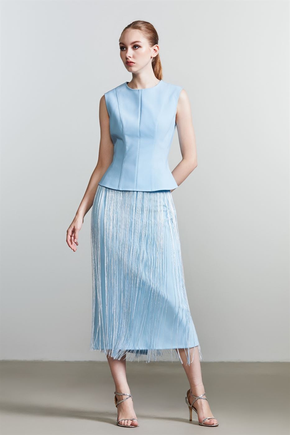 Fringe Pencil Skirt - Femi9 EG