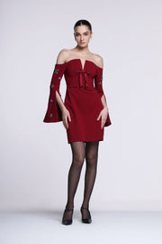 Off Shoulder Dress - Femi9 EG