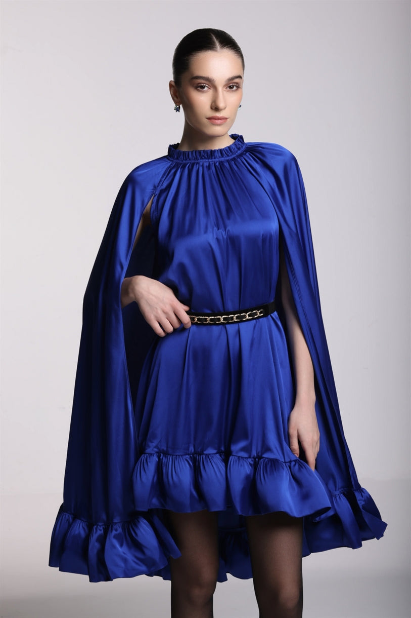 Cape Midi Dress - Femi9 EG
