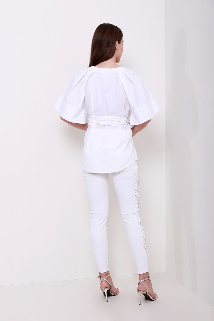 Embellished Sides Jeans - Femi9 EG