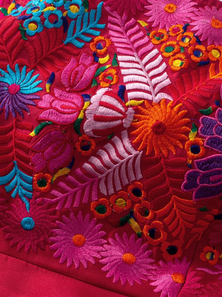 Embroidered Long Dress - Femi9 EG