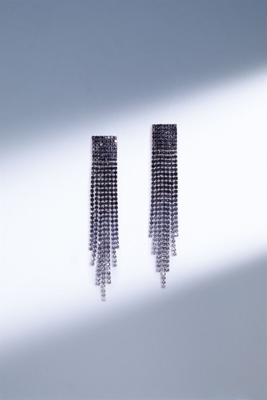 Statement Earrings With Fringe Detail - Femi9 EG