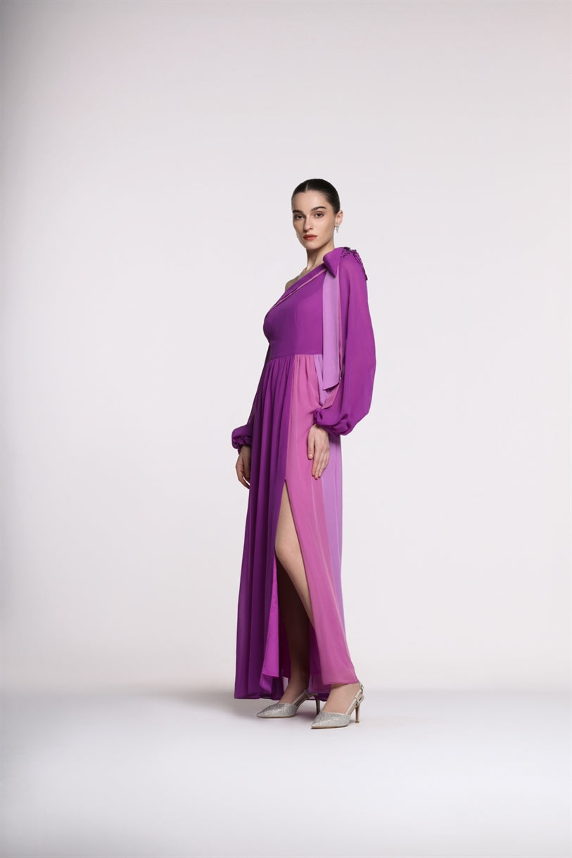 Maxi Chiffon Dress - Femi9 EG