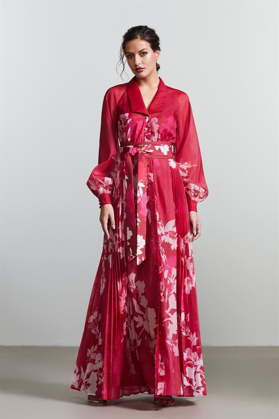 Maxi Printed Dress - Femi9 EG