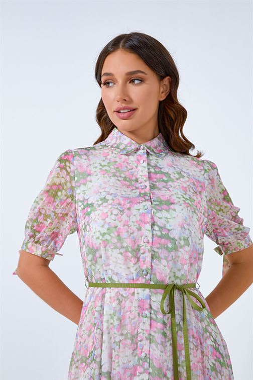 Allover Printed Dress - Femi9 EG