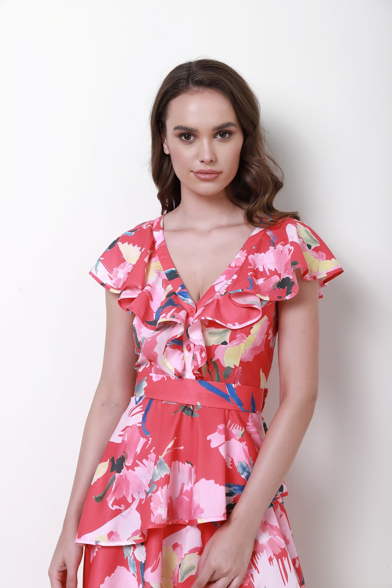 Ruffled Layers Dress - Femi9 EG