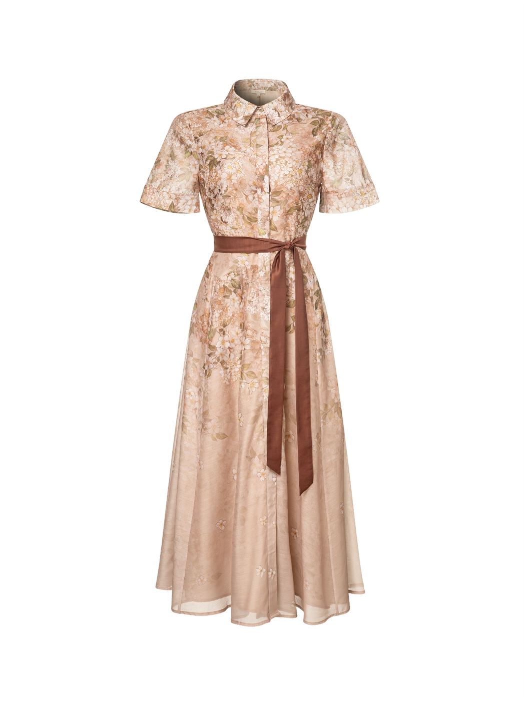Printed Shirt Dress - Femi9 EG