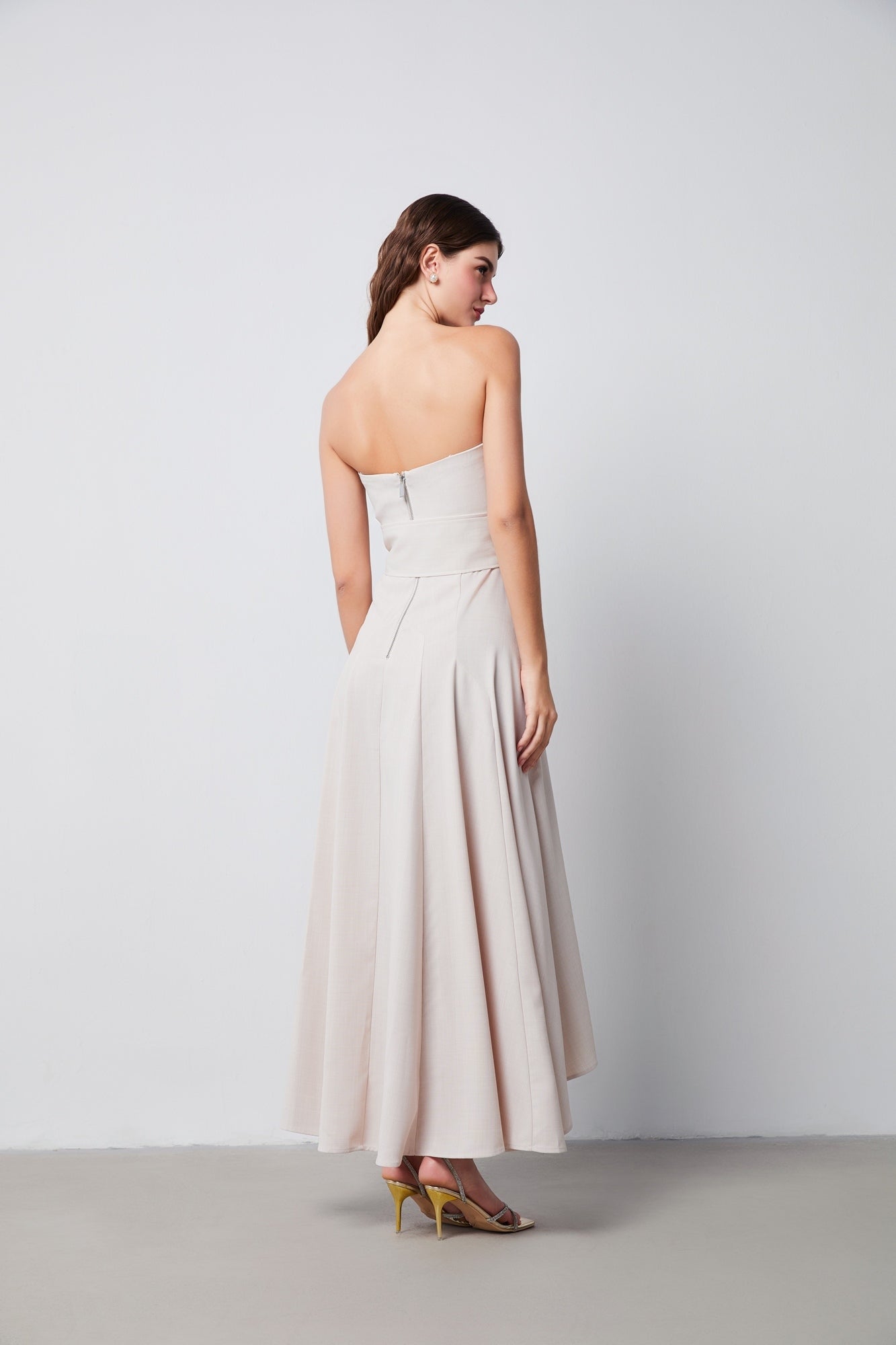 Self-Tie Belted Dress - Femi9 EG