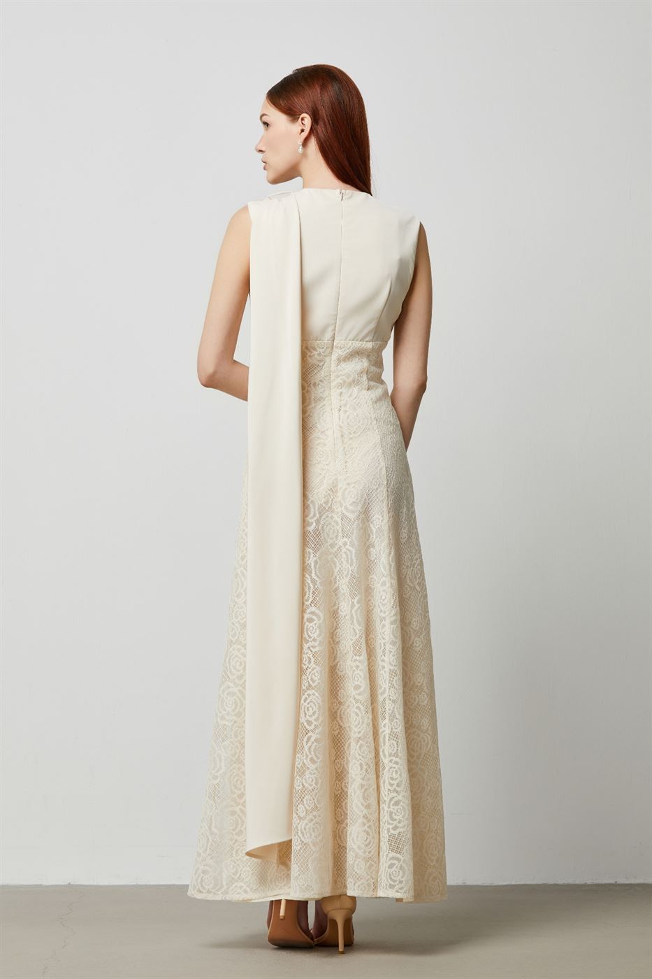 Crepe Maxi Dress - Femi9 EG