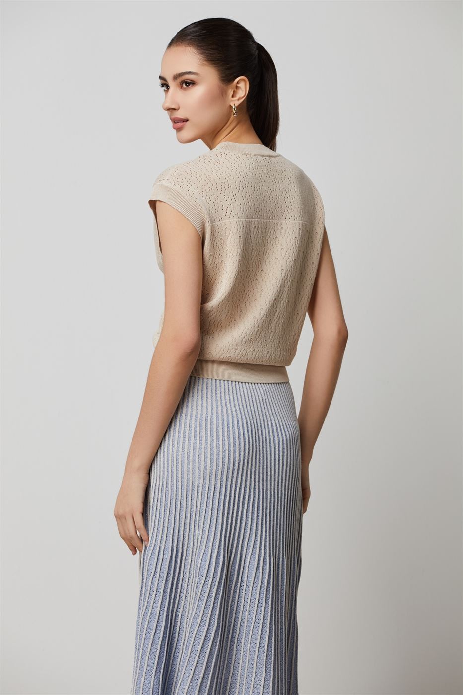 Cutout Knit Top - Femi9 EG