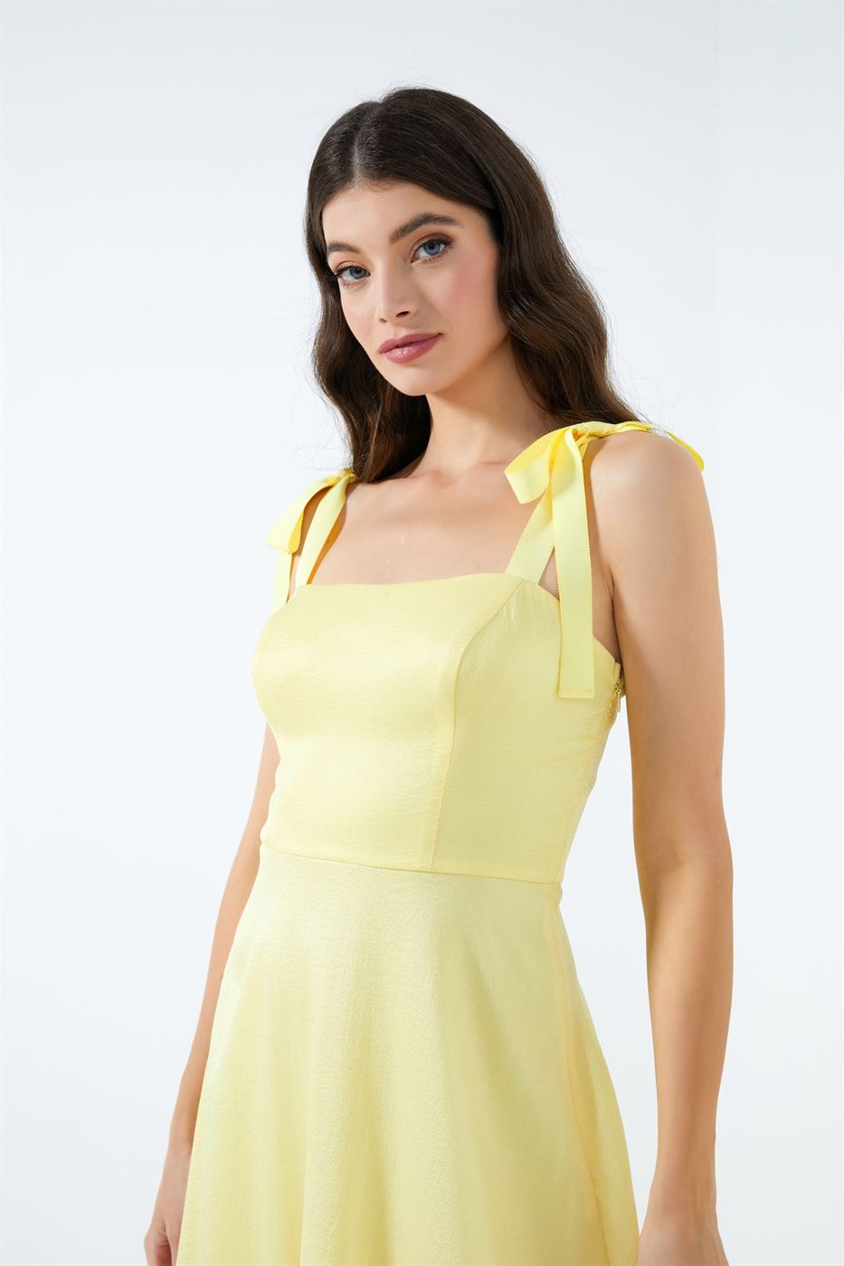 Ruffle Bottom Hem Dress - Femi9 EG