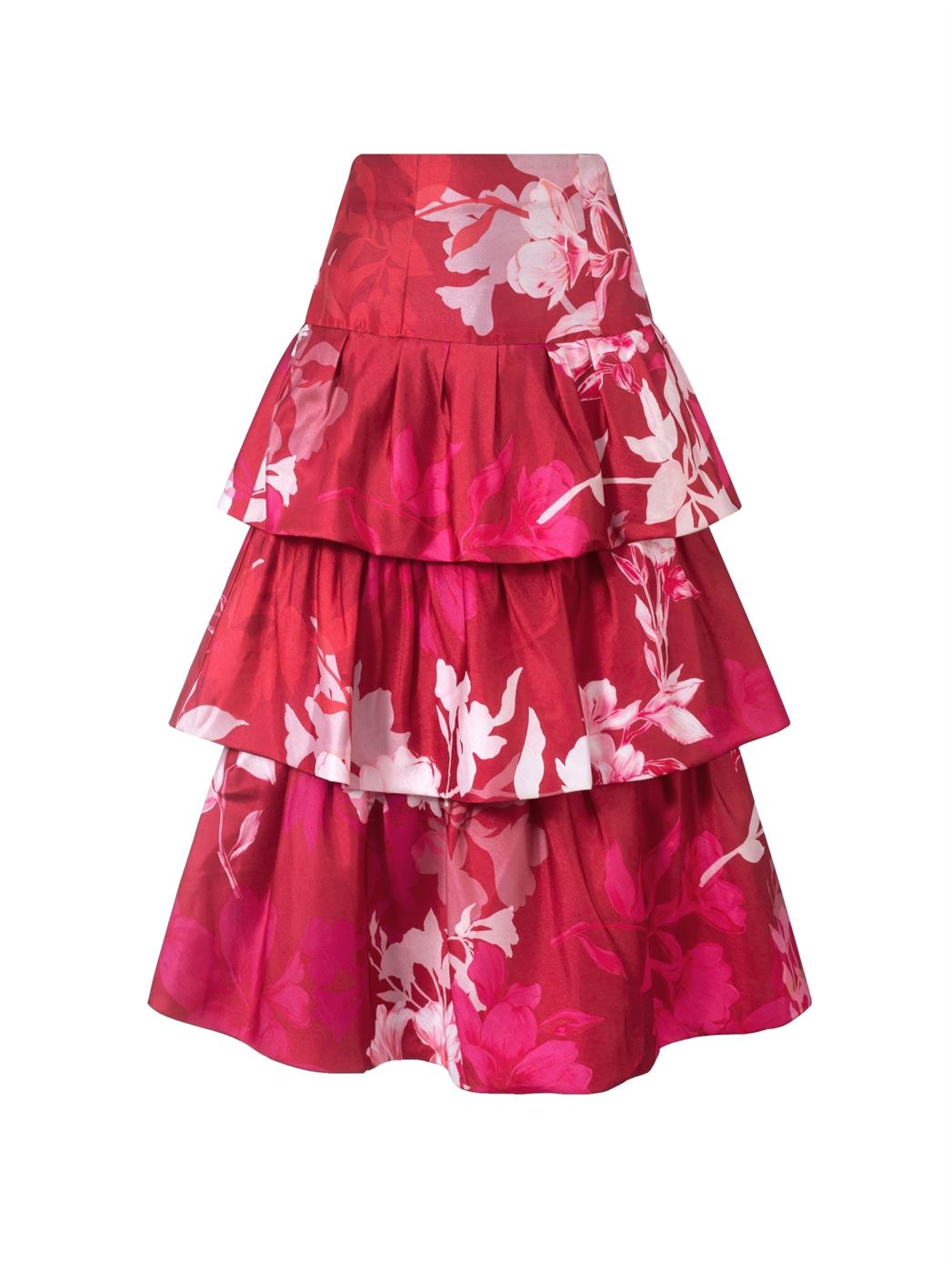 Printed Ruffle Skirt - Femi9 EG