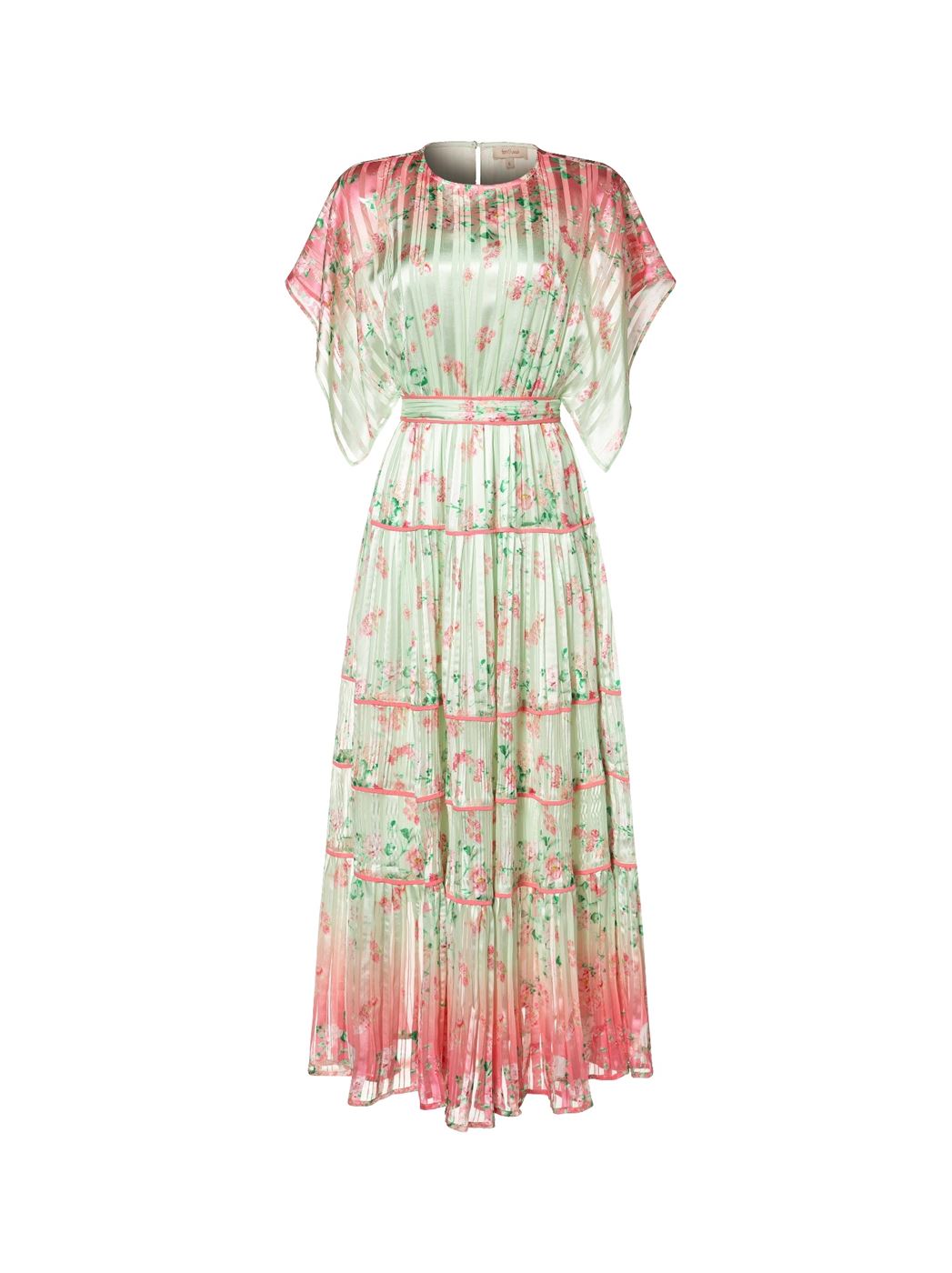 Striped Satin Dress - Femi9 EG