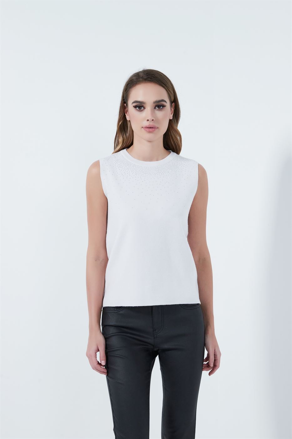 Embellished Tank Top - Femi9 EG
