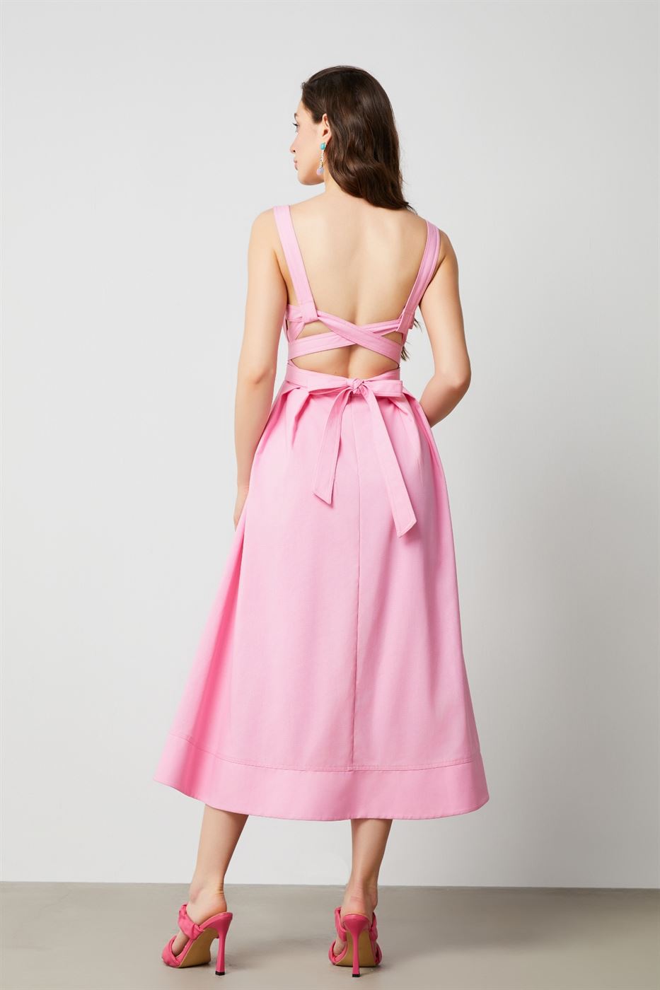 Floral Embroidery Dress - Femi9 EG